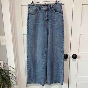 Sincerely Jules Classic Blue Wide Leg Jeans